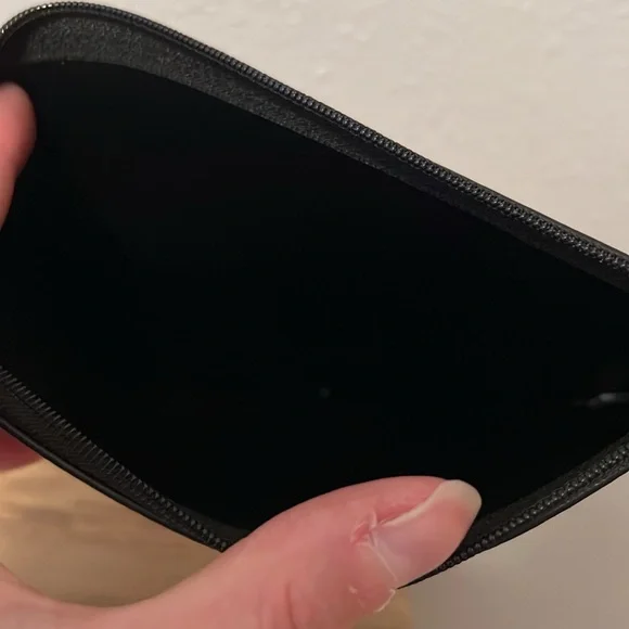 Kate Spade Black and White Striped Clutch - Picture 7 of 7